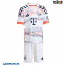 Camisa de Futebol Bayern Munich Michael Olise #17 Equipamento Secundário Infantil 2025-26 Manga Curta (+ Calças curtas)